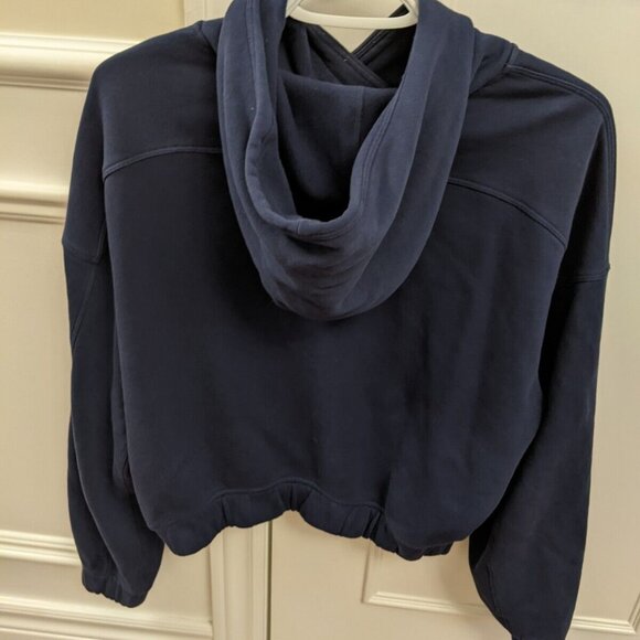 Lululemon women's blue cotton hoodie in size 6 - Picture 2 of 5